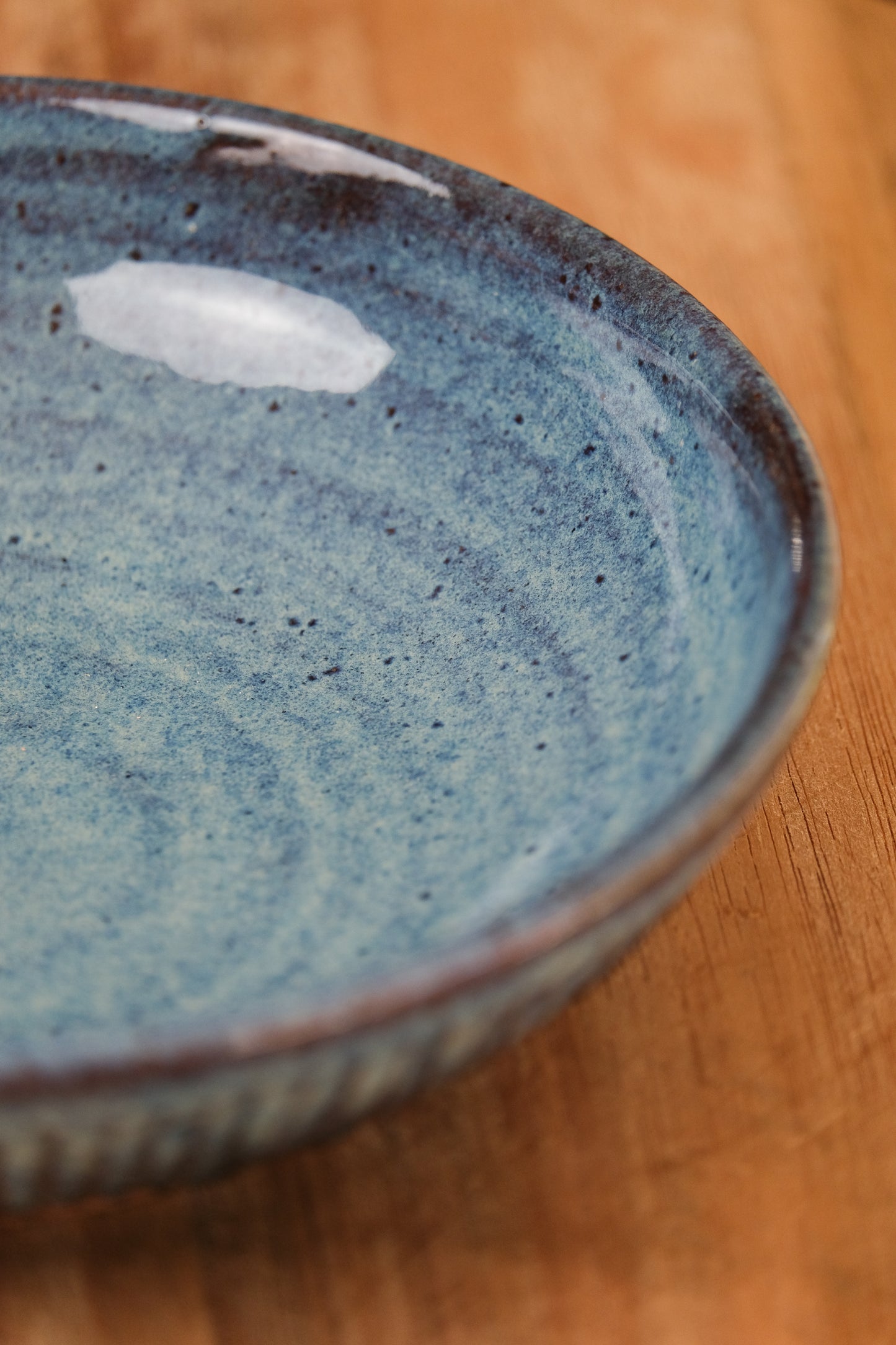 Carved Bowl - Ocean Blue