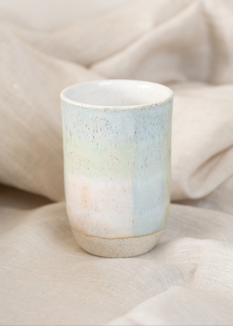 Medium Tumbler in Opal Check